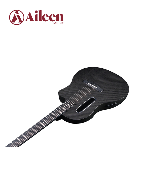 AFO350CE Guitarra acústica con parte superior redonda y tapa de carbono de 41 'de buena calidad