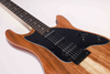 WGS EX80-AT Winzz Exotic Collection Guitarra eléctrica con tapa de chapa de teca y cuerpo de Agatis fabricada en Indonesia