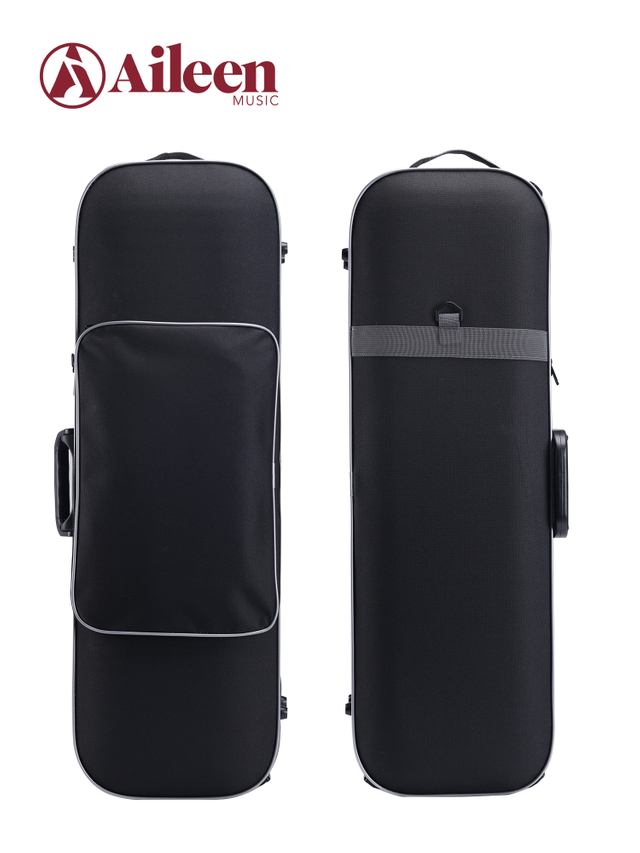 CSV005B Estuche de espuma con forma oblonga para instrumento musical de alta calidad Estuche ligero para violín 4/4 
