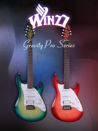 WGS150AF Winzz Design Gravity Series S Model Pro Electric Guitar