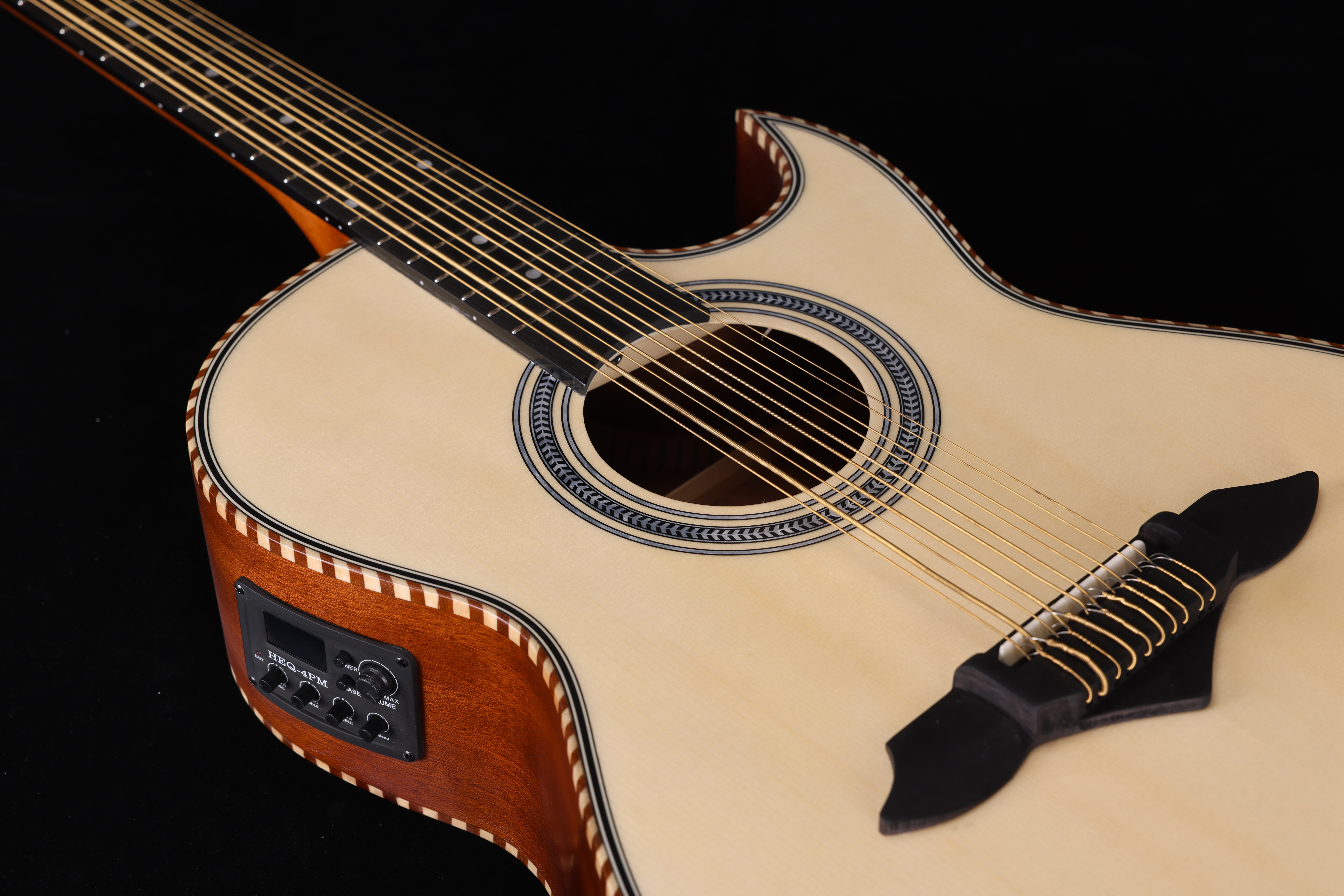 AF16CE-10 Venta caliente 10 cuerdas 41 'guitarra acústica para estudiantes 
