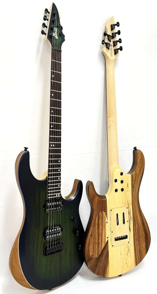 Nuevas guitarras eléctricas profesionales Winzz Design edición especial