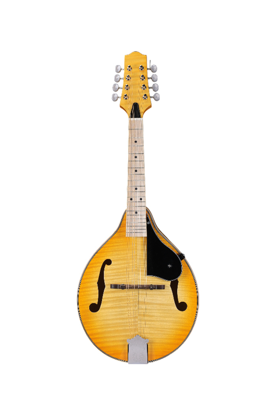 AM44L-Un instrumento musical de alta calidad acabado brillante un estilo mandolina