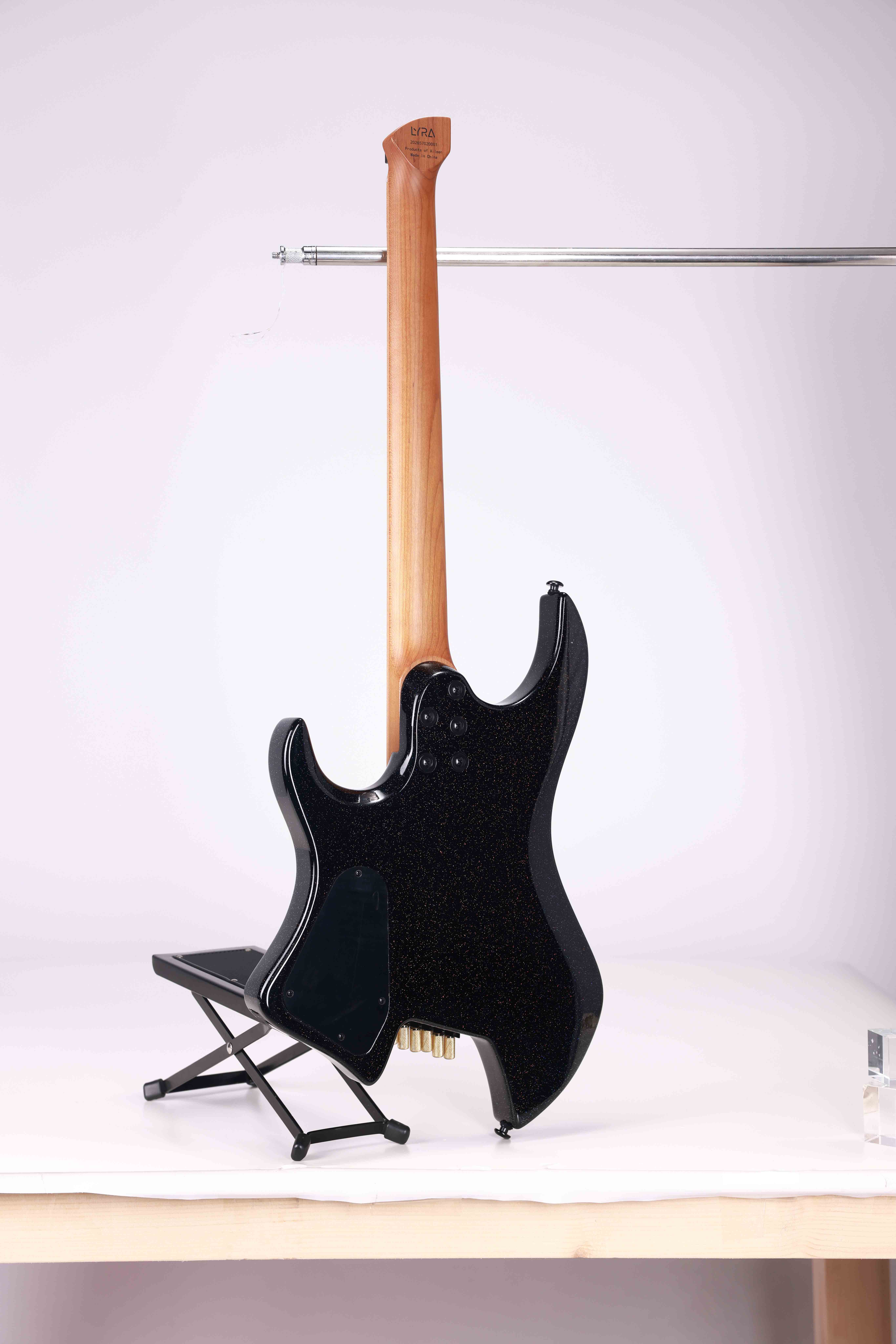 WINZZ Lyra Series Guitarra eléctrica con cuerpo Okoume WLH100
