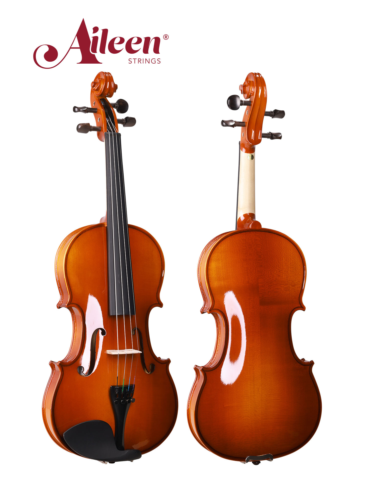  Kit de violín para estudiantes con tapa de abeto macizo BBR/BCO/BBK (VG106)