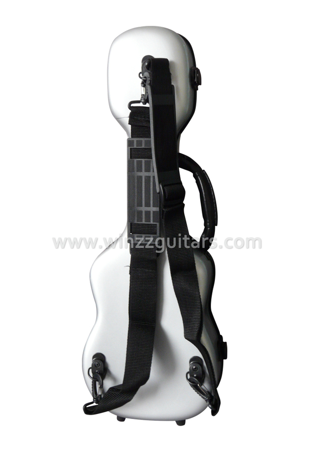 Colorido Saprano/Concierto/Ukelele de fibra de vidrio tenor Estuche (CSU-F001)