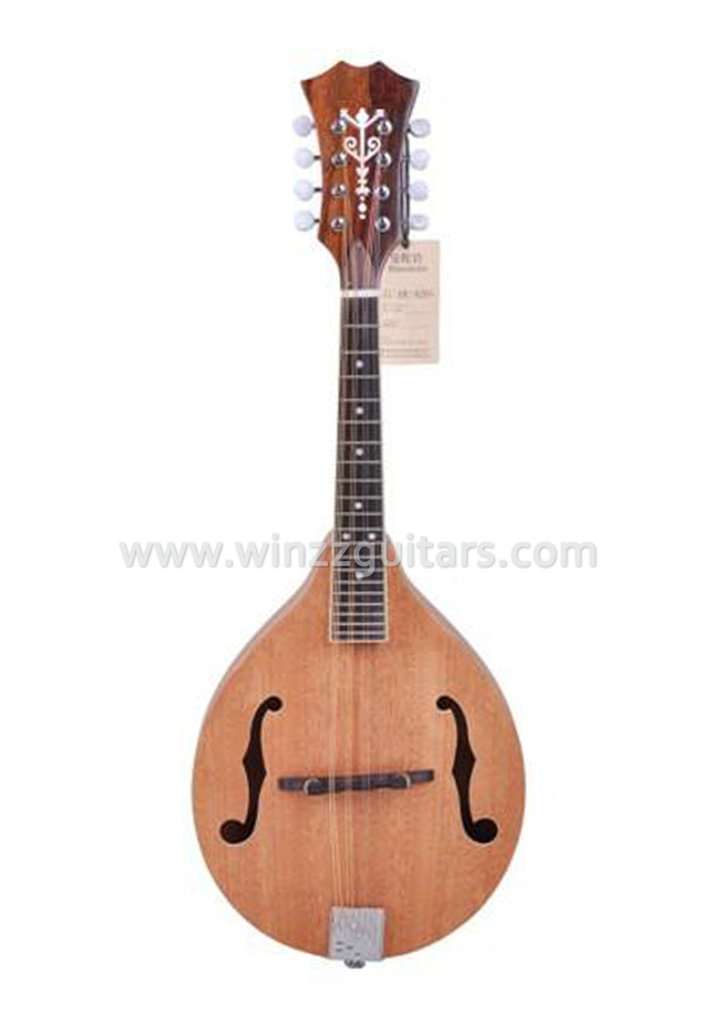 Guitarra de mandolina de estilo A de estilo A de madera contrachapada de caoba (AM60A)