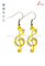 Pendiente G-clef （DL-8190-8195）