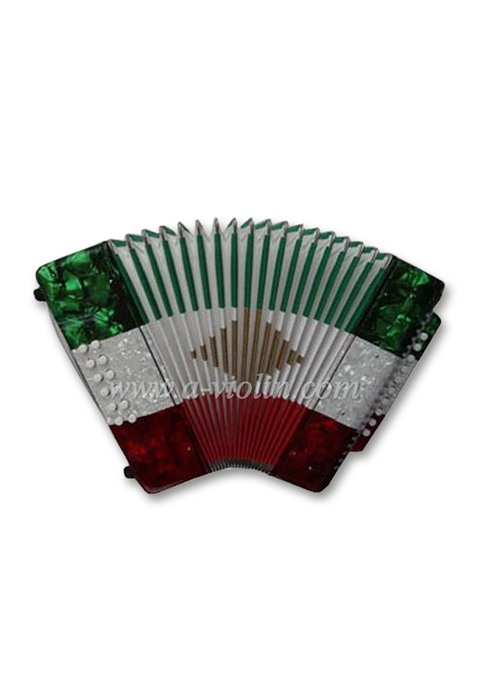 Instrumento tipo acordeón de 31 botones y 12 botones bajos a la venta (B3112)