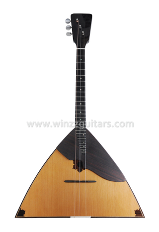 [WINZZ] Balalaika de madera sólida de instrumentos musicales étnicos al por mayor (WBL2-A-H)