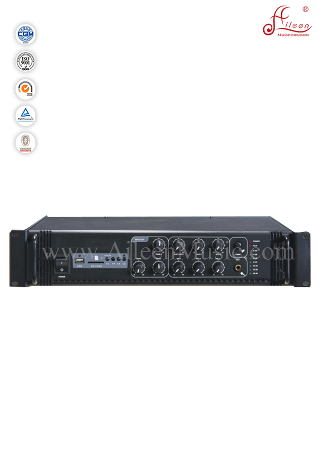 Amplificador de potencia de la dirección pública de graves de agudos de mircrófono de instrumento musical (APMP-0218S)