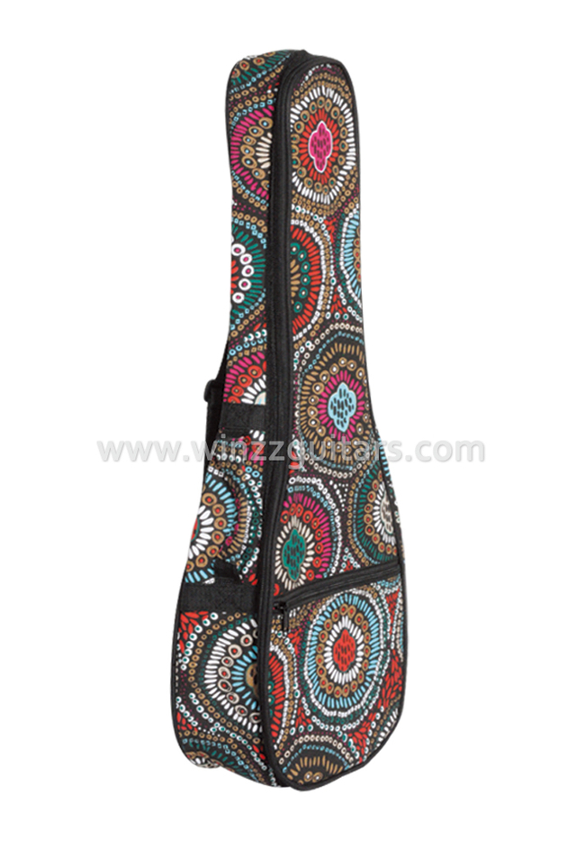 Funda blanda para ukelele soprano/concierto/tenor/bajo (BGU-PC10)