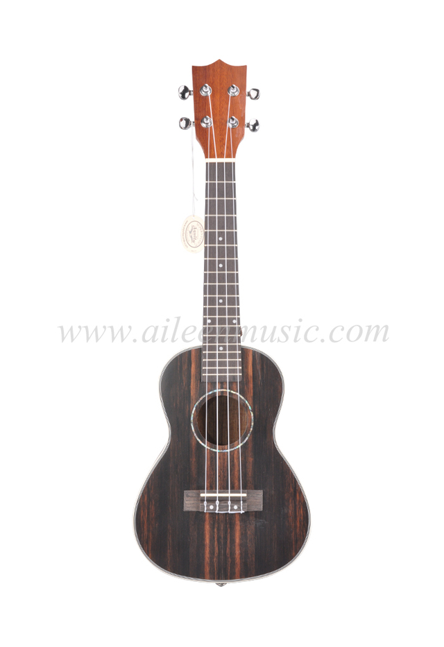 Ukelele superior de madera contrachapada Ovengkol de 23 ''