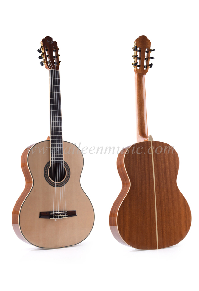 Guitarra clásica artesanal para estudiantes de 39 pulgadas (AC70)