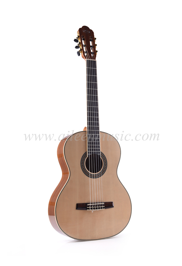 Guitarra clásica artesanal para estudiantes de 39 pulgadas (AC70)